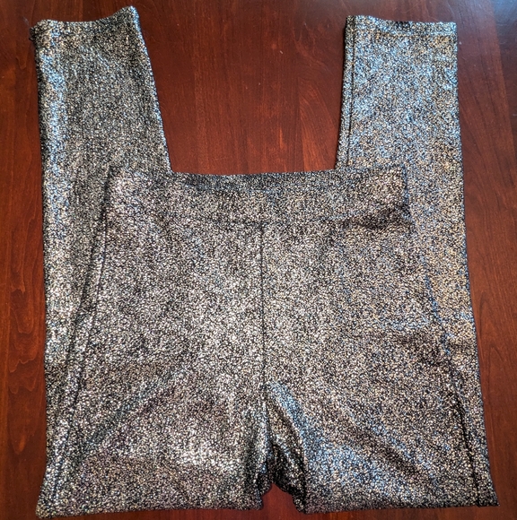 Bar III Sparkly Knit Leggings, Size Small - Picture 3 of 9